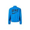 Nike DNA Letter Logo Print Retro Sports Stand Collar Jacket Men Jacket Blue DV9443-435