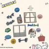 Cute Korean Handmade Cartoon Embroidery Patch - Small DIY Iron-On Label