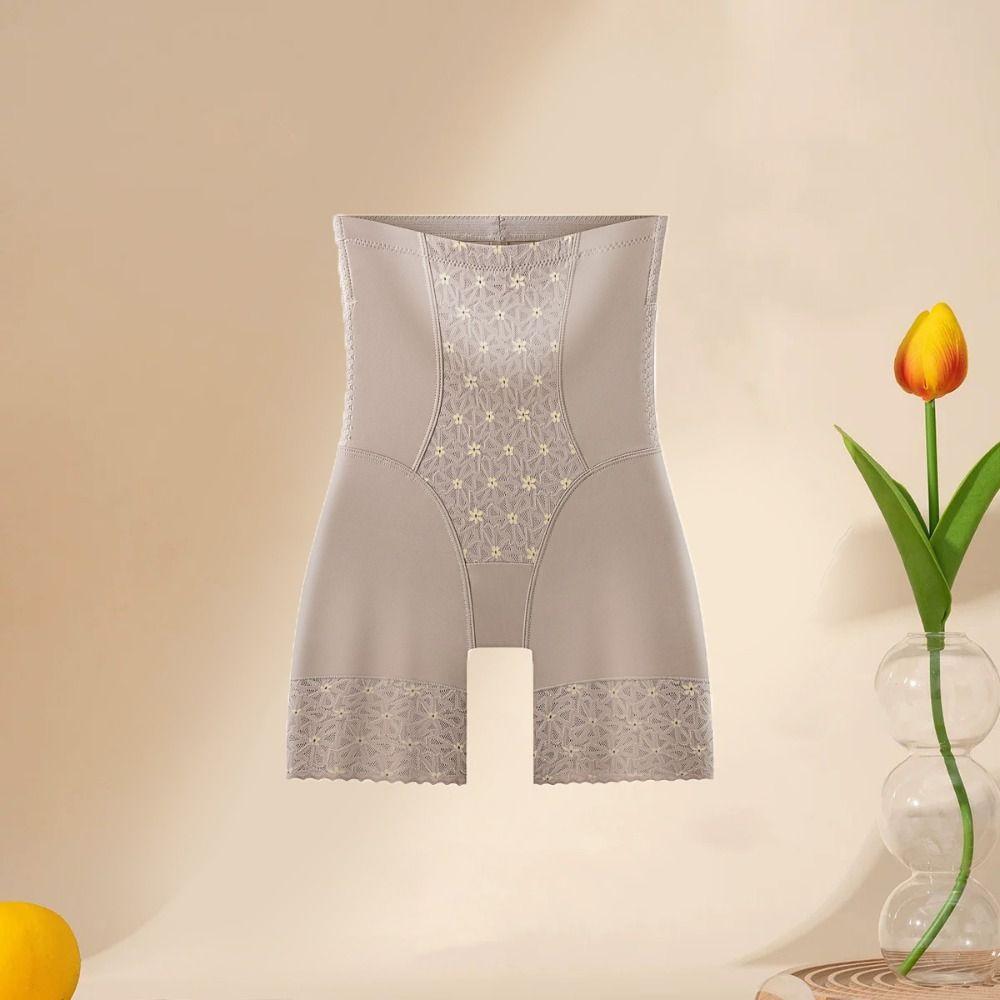 Shapers Tummy Control Underwear Mesh Flower Butt Lifting Briefs Body Shaping Underpants  Women