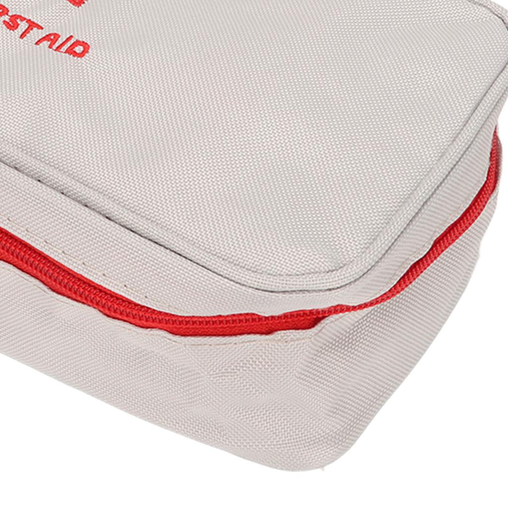 Empty First Aid Bag Waterproof Large Capacity Emergency Medicine Pouch for Outdoor