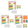 Wooden Early Education Counting Frame With Cards And Abacus For Preschool Learning