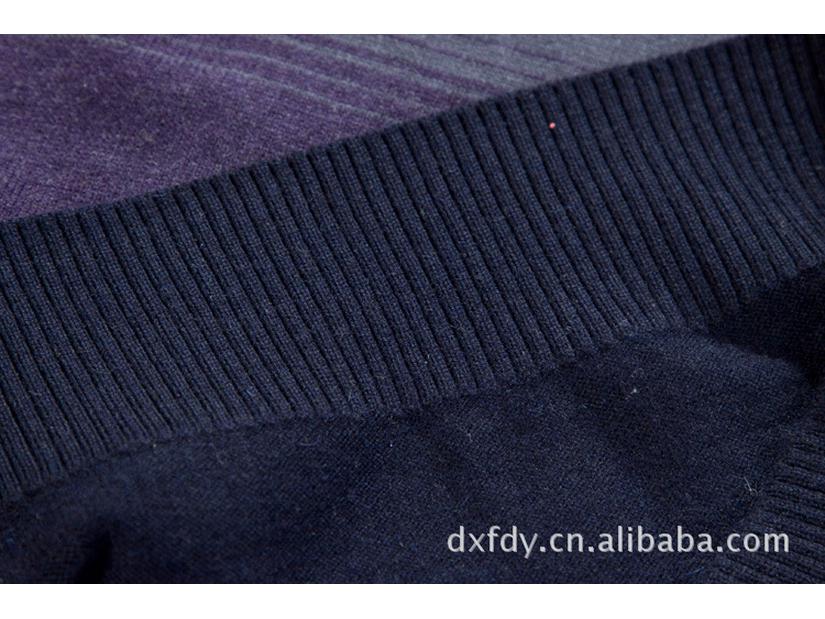 Counter Brand Autumn Striped Wool Crew Neck Sweater for Men HSWD4H048