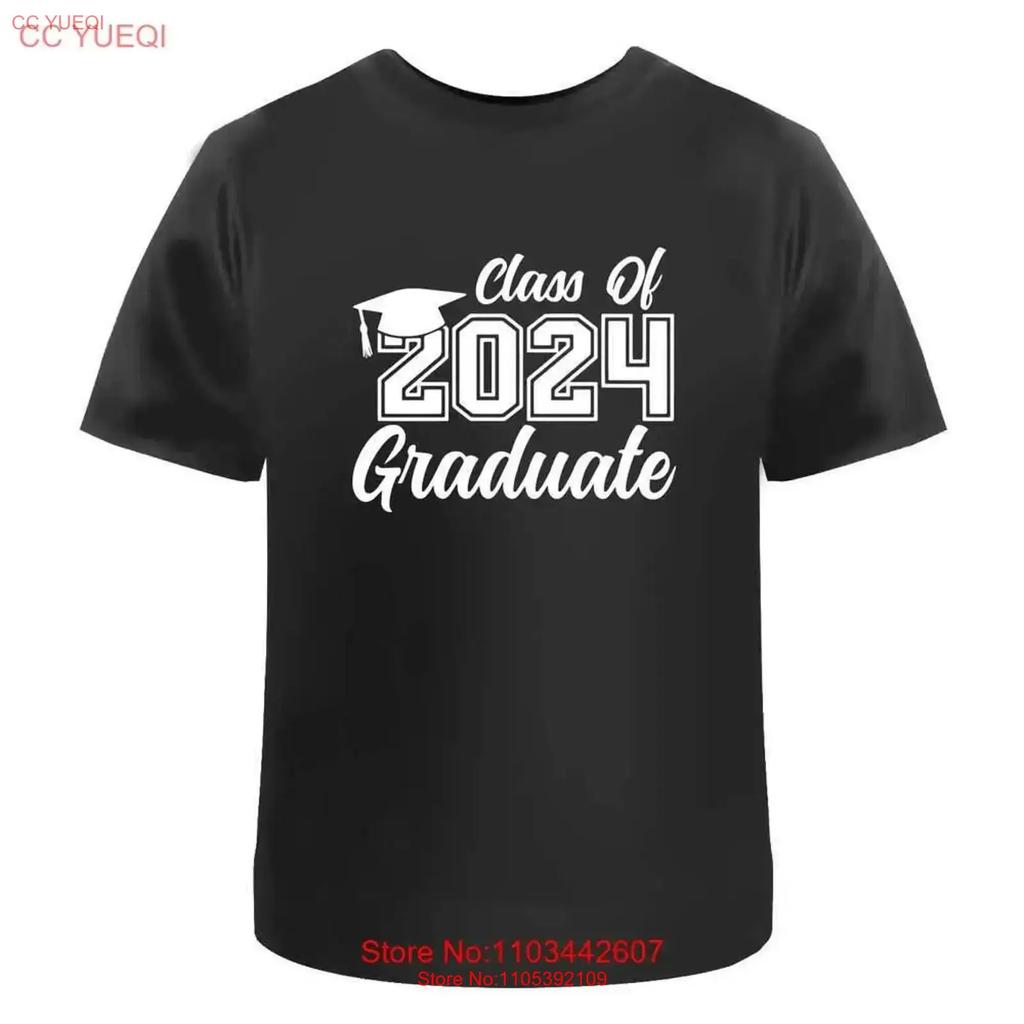 Class Of 2024 Graduate Cotton T Shirt Ta046878 Vintage Washed Designer Clothes Soft Stretched Fashion Slightly Comfortable