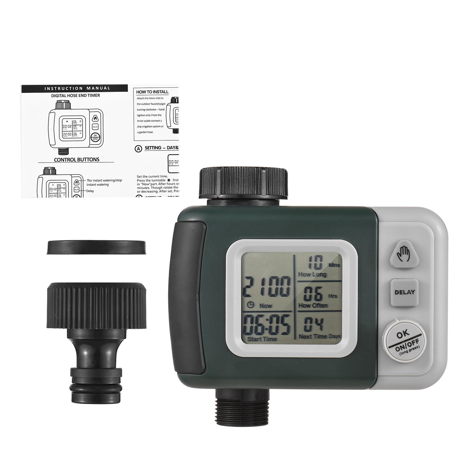 

Lepmerk цифровой автоматический таймер полива программируемый таймер полива сада шланговый кран спринклер US