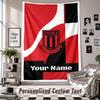 Wall Hanging Tapestry With Custom Name & Text, Stoke City FC Decorative Tapestry For Bedroom
