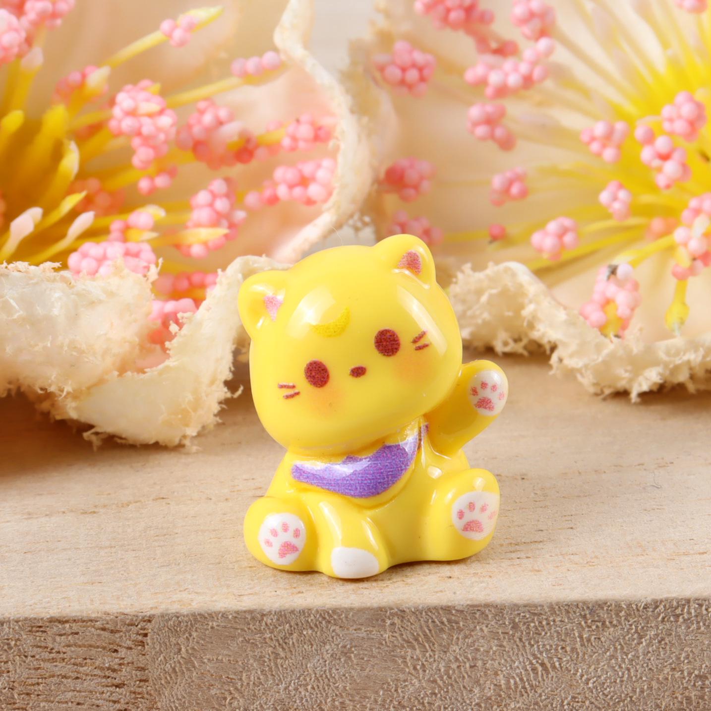 

Charming 3D Cartoon Cat Accessories: Cream Glue for DIY Hair Clips, Hair Ties, Water Bottles, Phone Cases, Clothing, Bags, and Charms.