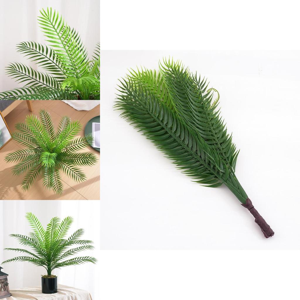 Artificial Plant Dypsis Lutescens Leaf Wall Decor For Home Interior