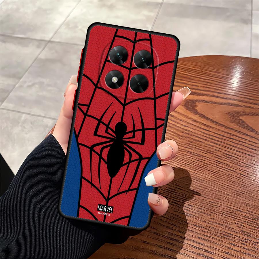 Custodia per Xiaomi Redmi Note 14 12 13C 13 Pro Plus 9S A4 11 10 14C Cover per Telefono Marvel Spider Man