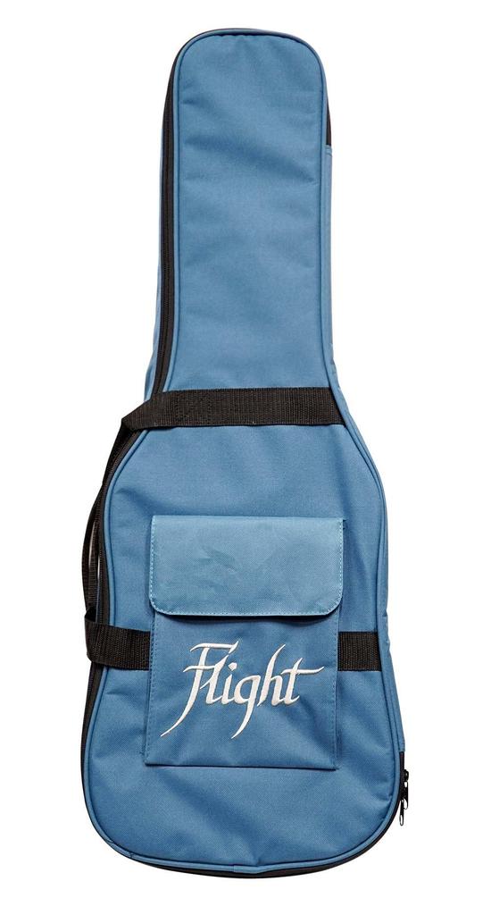 Flight Rock Series Mini Electric Trans Blue Bass, (FUR-MB-TBL)