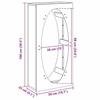 VidaXL Firewood Rack Anthracite 50x23x100 Cm, Fireplace Log Holder, Log Holder, Log Rack 864183