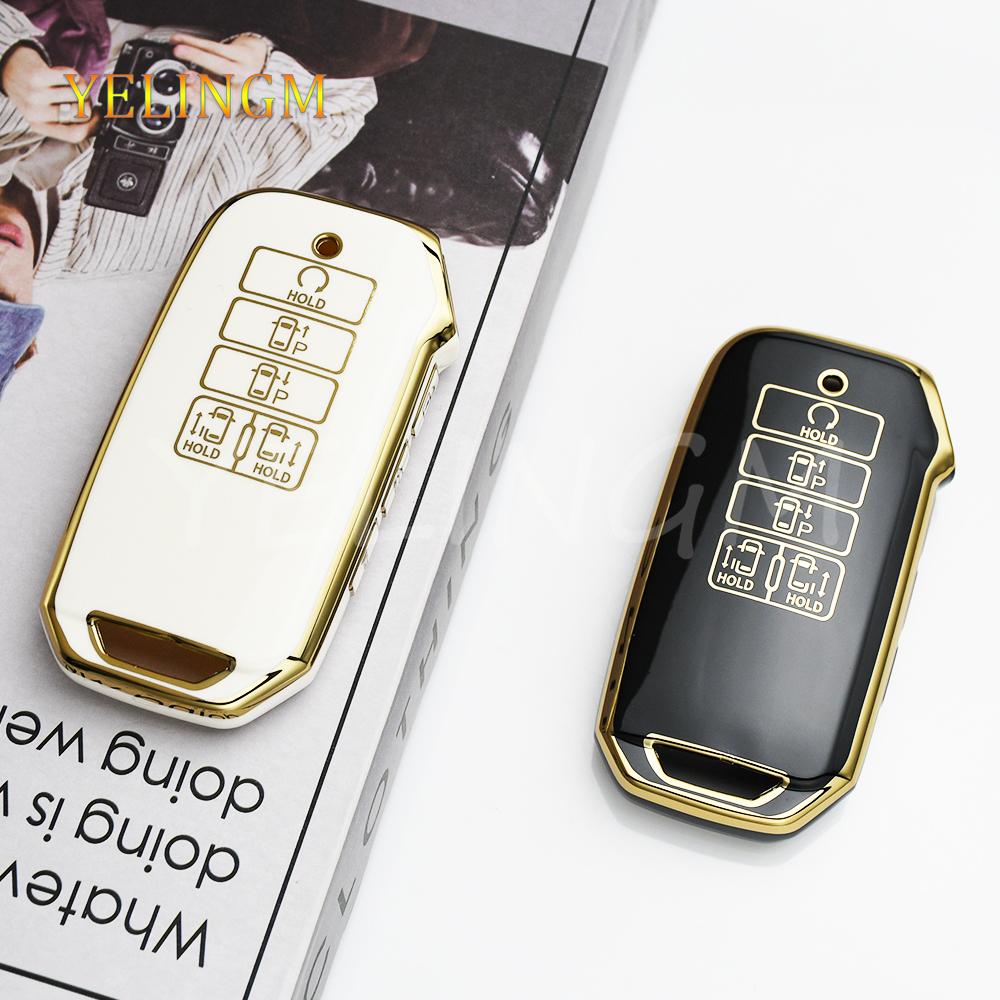 9Buttons Car Key Case Cover New Tpu For Kia Ev6 New Carnival Sedona K8 V6 Gt Line Dl3 Mq4 K5 Grand Sorento