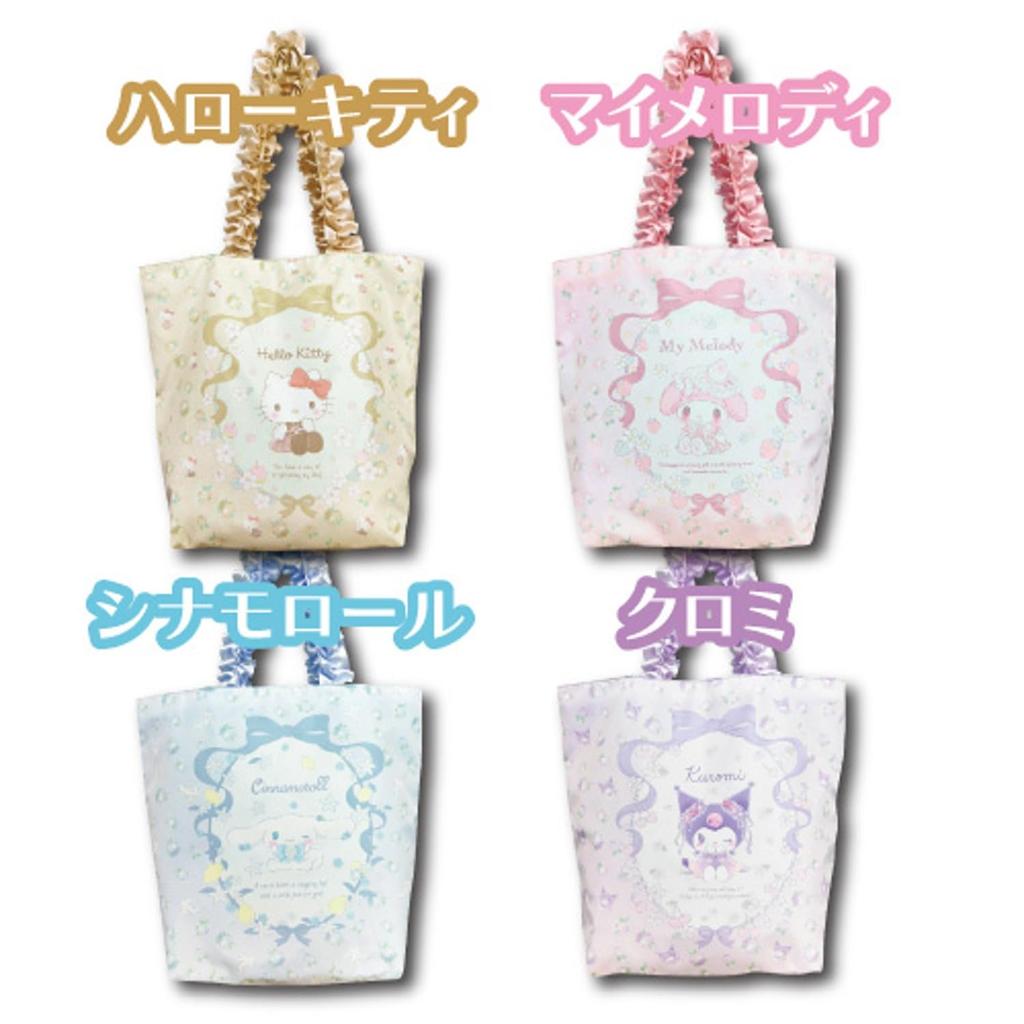 Hatayama Shoji Sanrio Frill Tote Bag Hello Kitty Size: Approx. H35 X W40 X D15cm 33202125