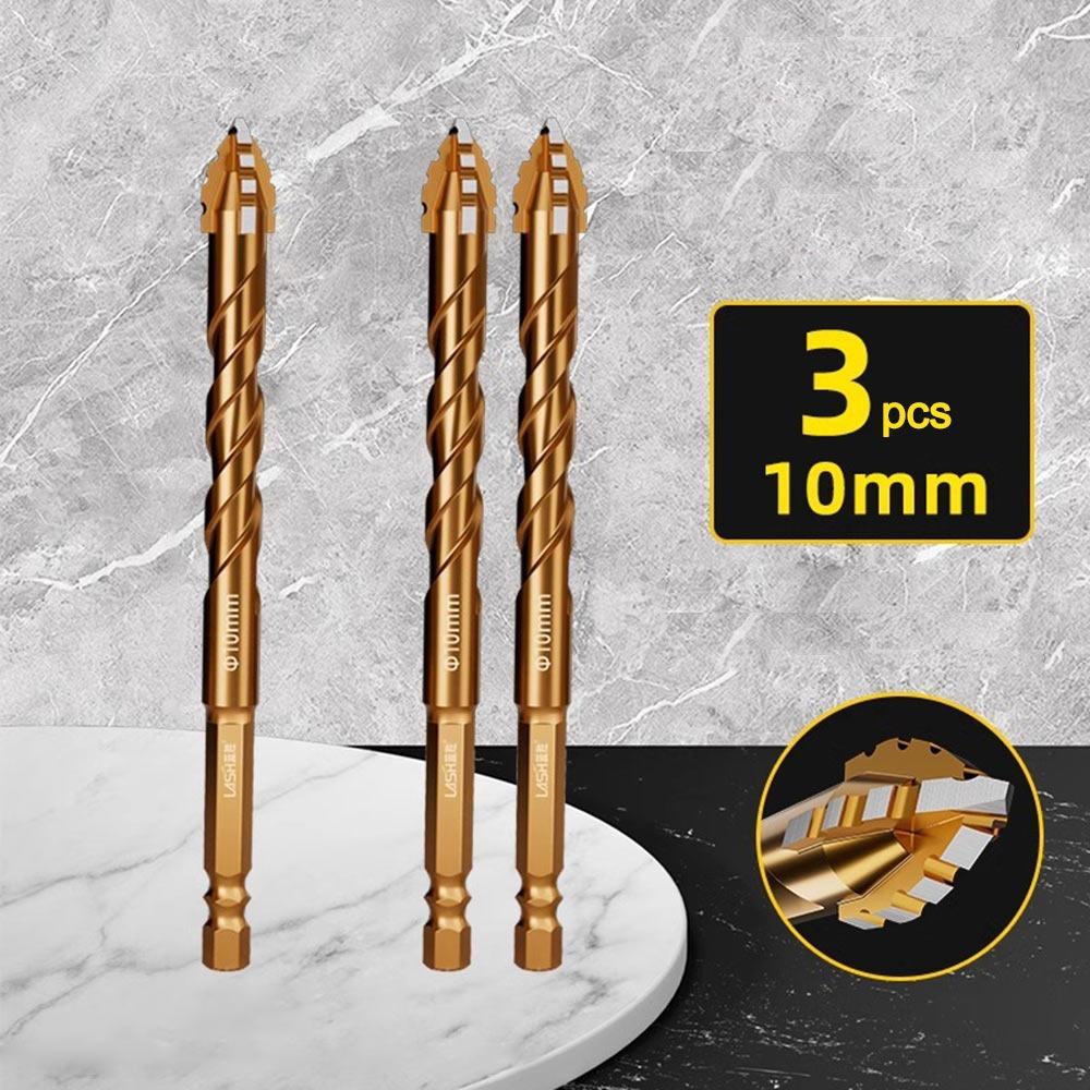 2/3/4/5Pcs Four-Edged Eccentric Drill Bit Skewed Head Concrete Drill Bit Set  Drilling Tool