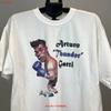 Maglietta da Boxe Caricatura Arturo Thunder Gatti Anni '90 2000 Taglia XL WBC Top Vintage Per Tutti i Giorni