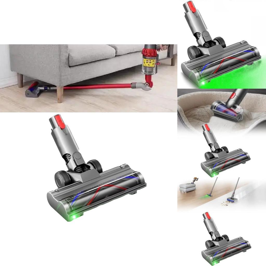 For Dyson V10 V12 Slim Soft Rollers Vacuum Cleaner Floor Brush With Manual Control For Home Use