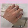 Stunning Geometric Design 925 Sterling Silver Ring For Women With Adjustable Size Perfect For Gifts