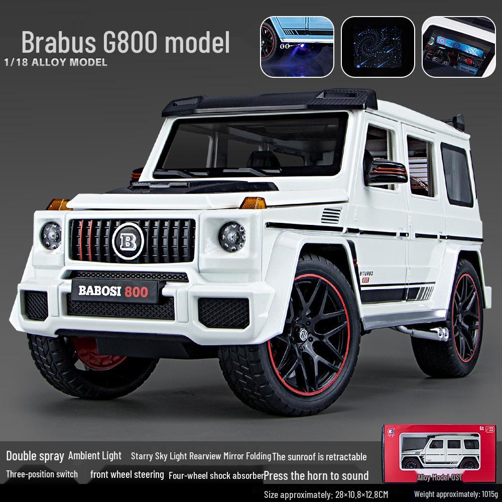 Authentic 1:18 Land Rover Range Rover Alloy Car Model - Fashionable Blind Box Ornaments