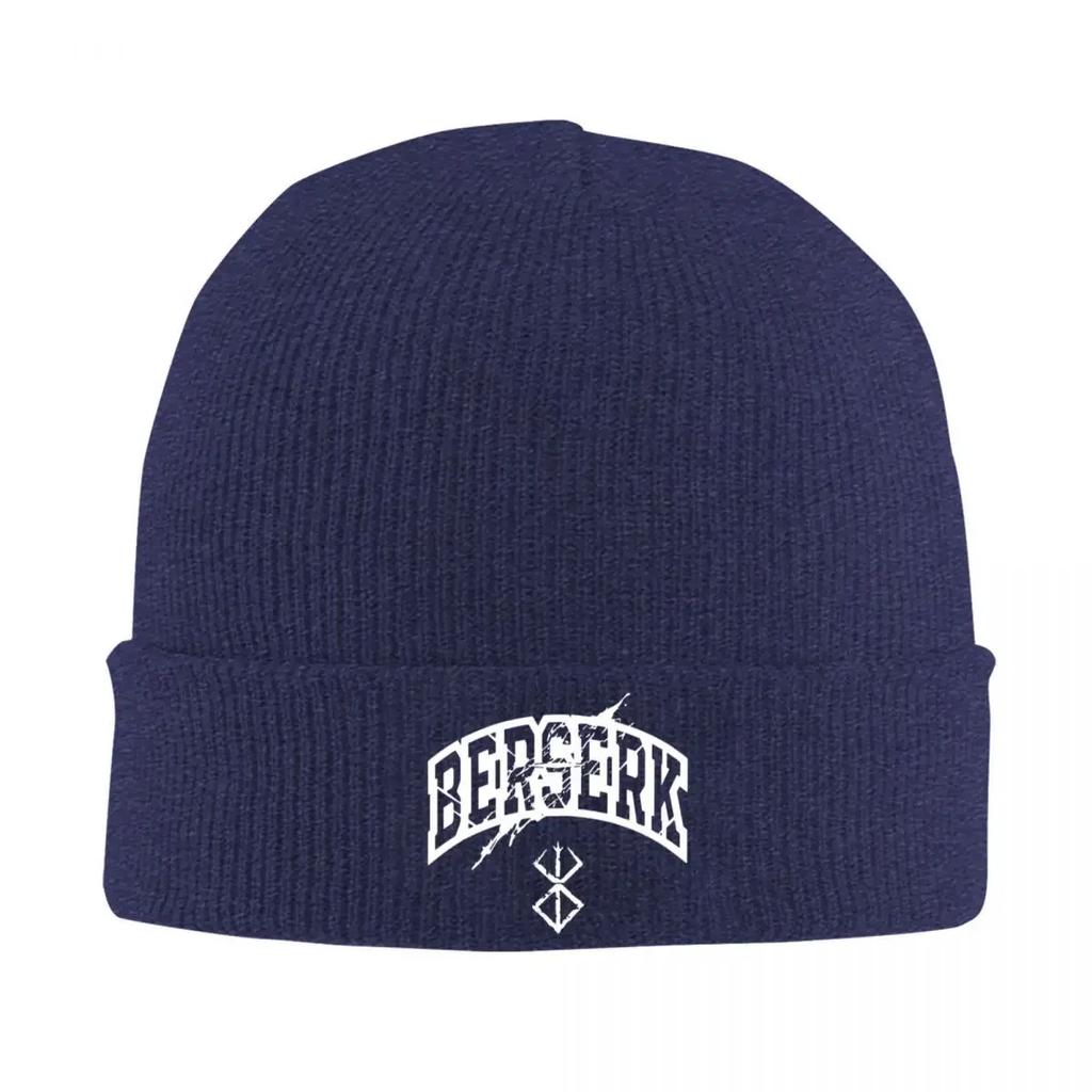 New Berserks Symbol T Knitted Caps For Women Unisex Skullies Beanies Winter Hat Acrylic Anime Hip Hop Cap