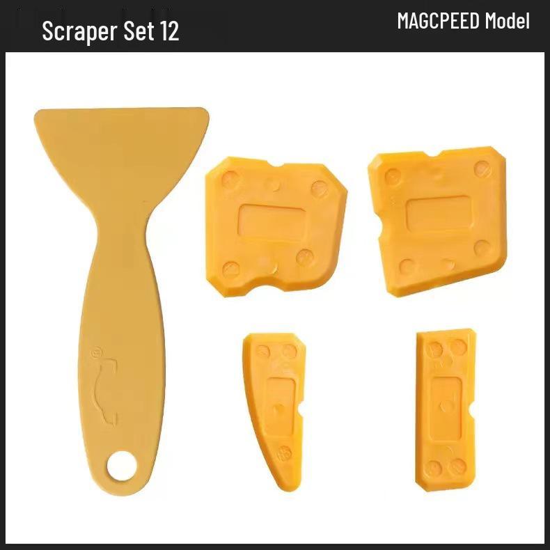 Free Shipping 4-Piece Grout and Glue Scraper Tool Set