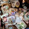 40pcs/lot Kawaii Stationery Stickers Retro Image DIY Junk Journal Paper Stickers Planner Decorative Mobile Stickers
