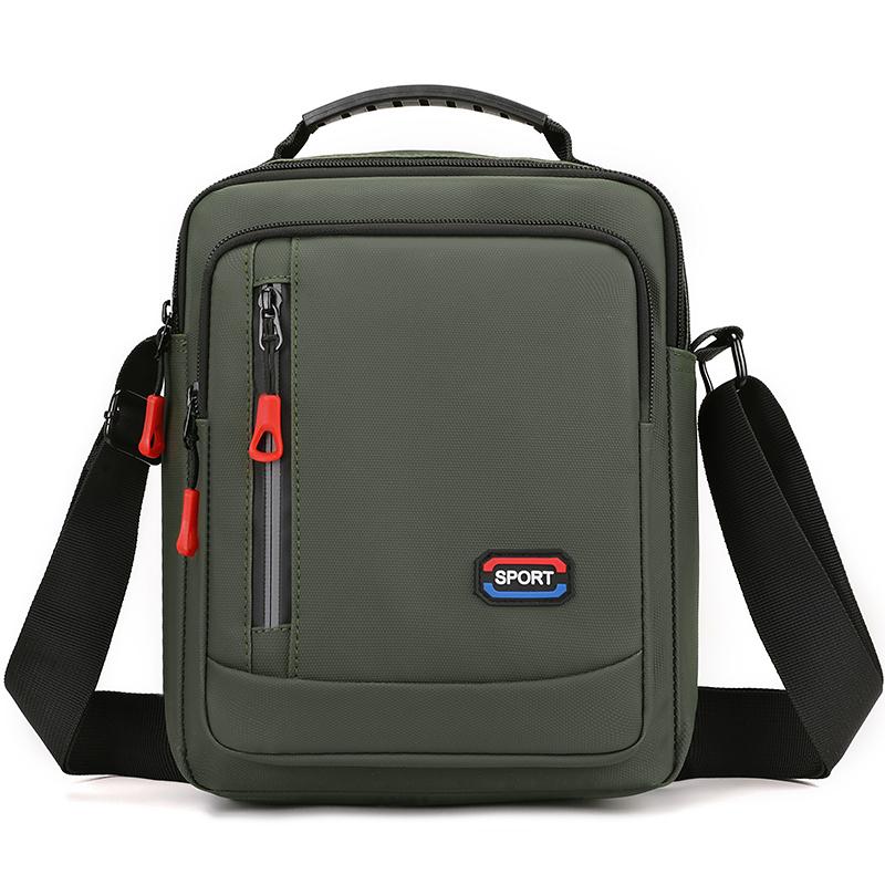Men's Shoulder Bag 2024 New Casual Men's Bag Waterproof Outdoor Multi-Functional Crossbody Bag
