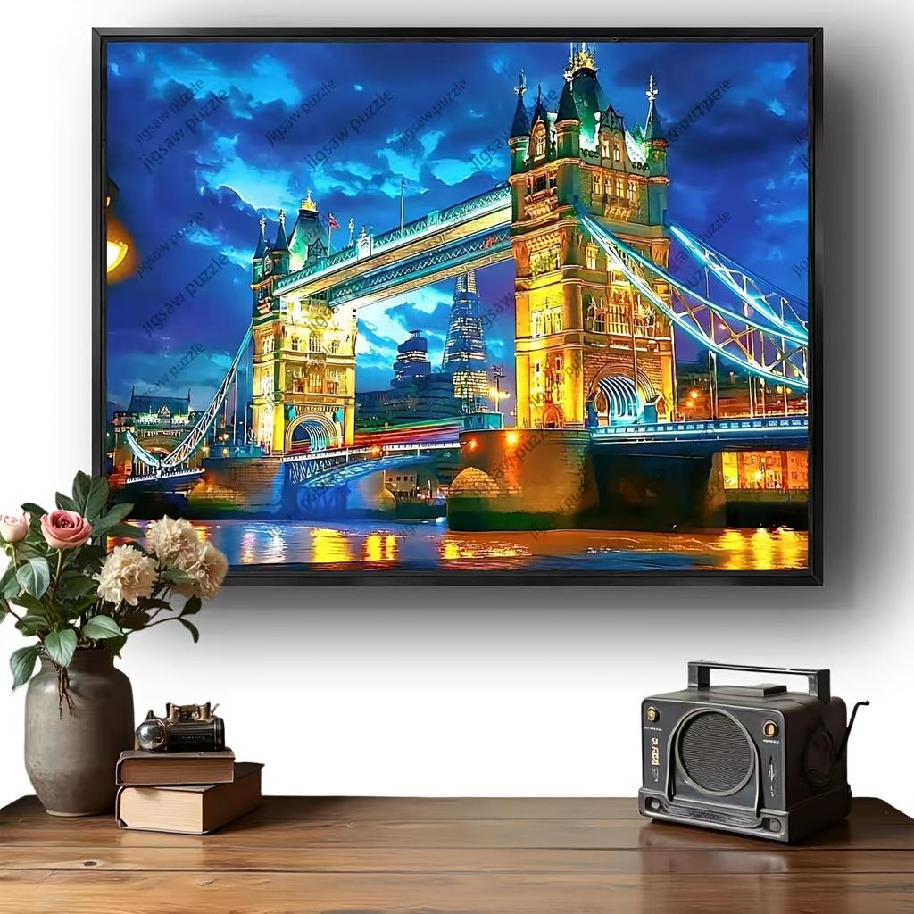 2000/1000/1314/520pcs,Jigsaw puzzles,Family Fun Adult Puzzle,Portable Cuboid DIY Art Decor,DIY Puzzles, High Quality Paper, Wa