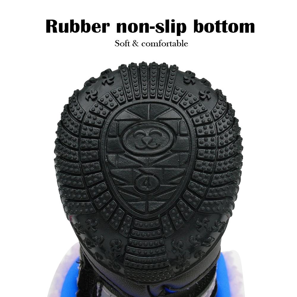 Vodotěsné zimní psí boty, boty, teplé psí boty, reflexní ponožky pro domácí mazlíčky s kožešinou pro malé a střední psy, protiskluzové botičky, sněhule