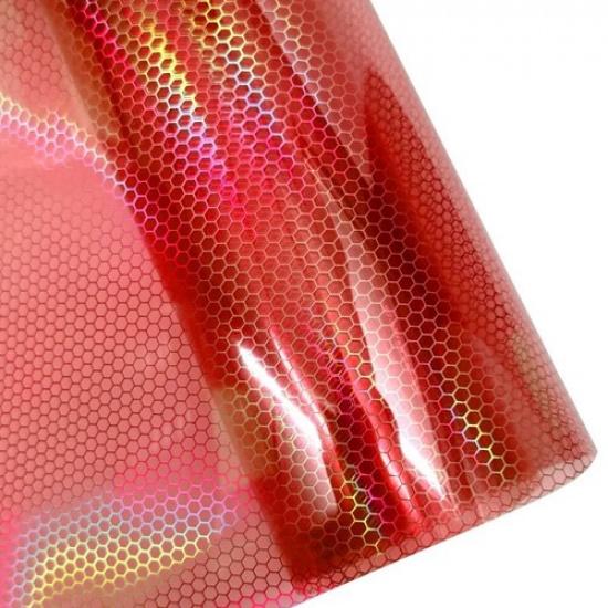 Car Honeycomb Headlight Taillight Lamp Vinyl Wrap Automobile Headlight Stickers