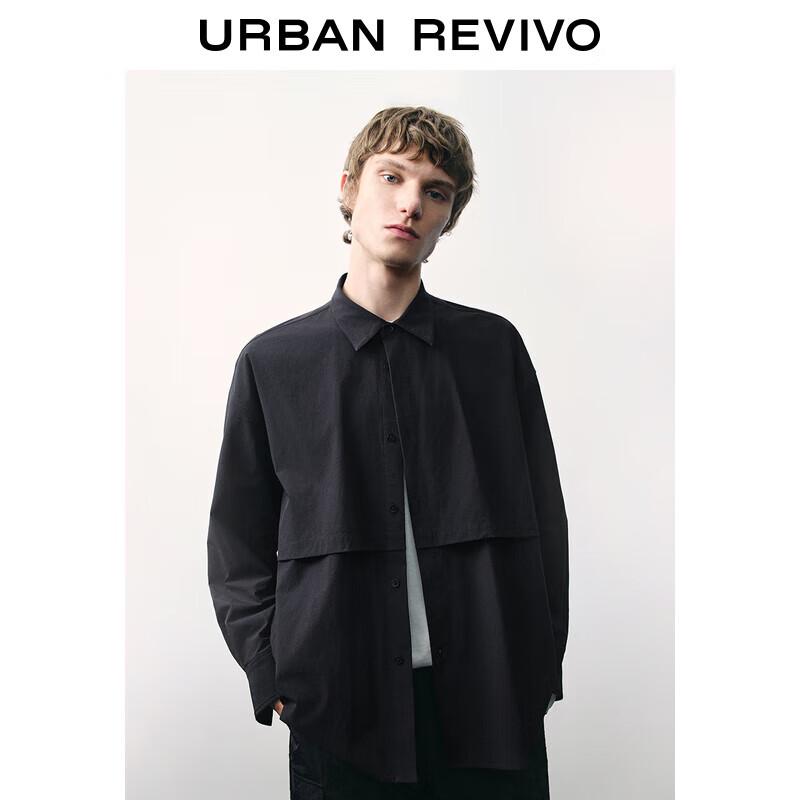 UR Men s Autumn Loose Button-Up Shirt S (XS-S)