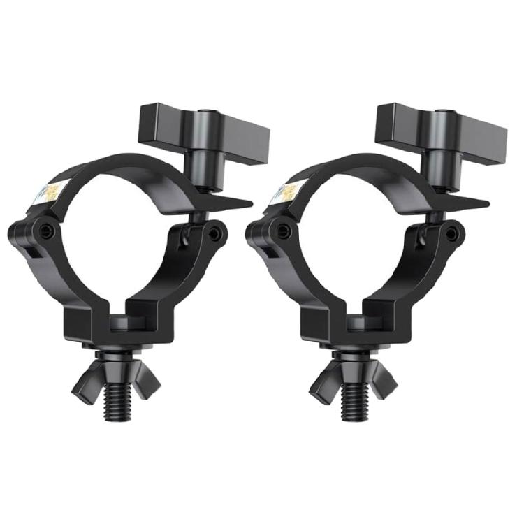 Morsetti Professionali Leggeri per Illuminazione da Palco Diametro Tubo 32 35mm Installazione Semplice Leghe di Magnesio