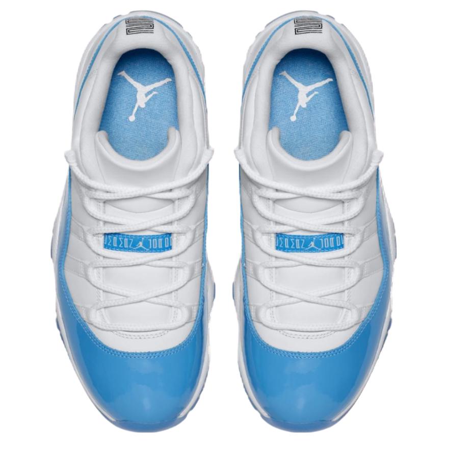 Air Jordan 11 Retro Low UNC 2026 Unisex Sneaker Blau Weiß University-Blau FV5104-100