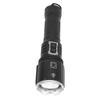 LED Flashlight Super Bright Double Switch Anti Slip Waterproof Type C USB Charging Flashlight for Outdoor Camping