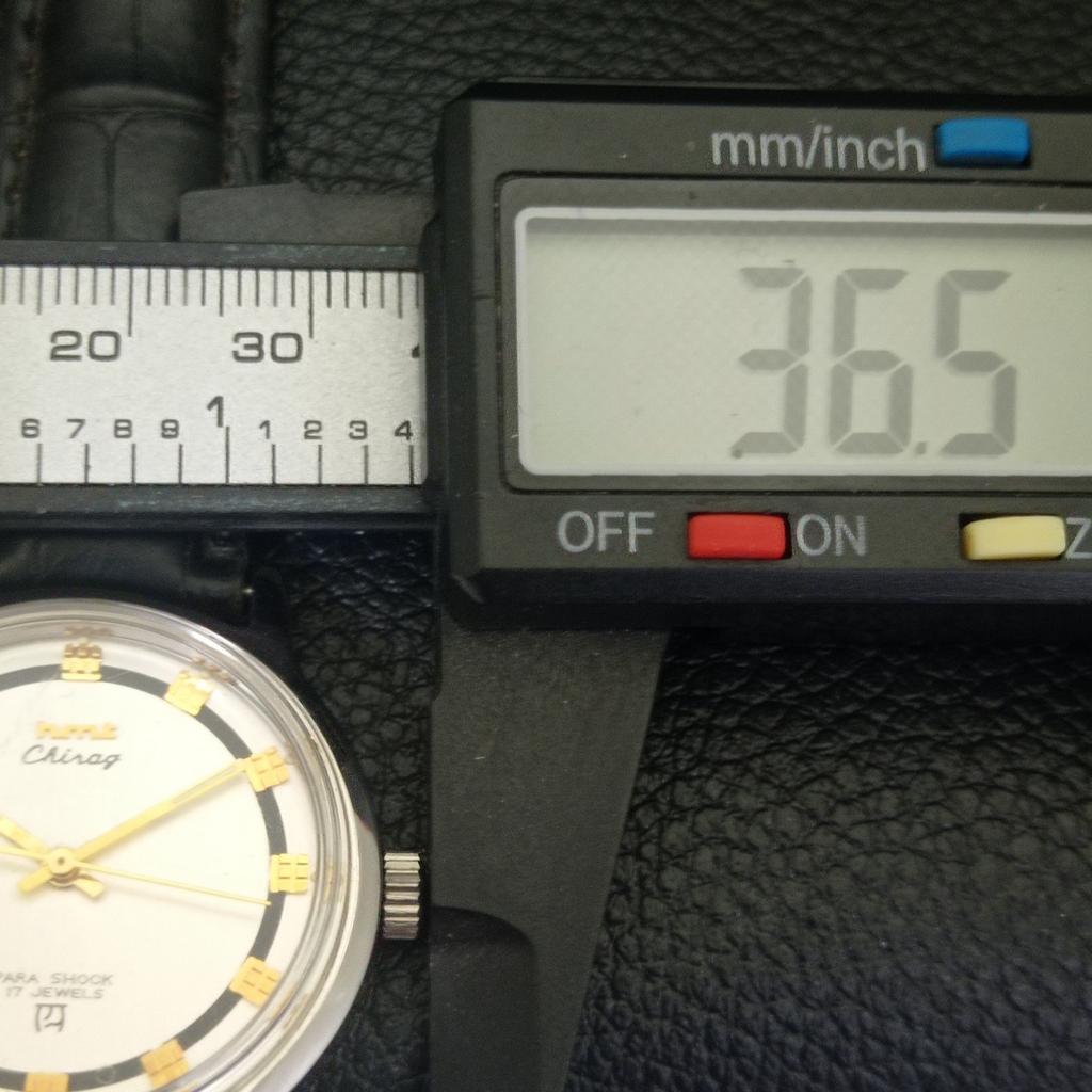 VINTAGE HMT CHIRAG HAND-WINDING INDIAN MENS SILVER COLOR DIAL WATCH A703034-1 R212-a703034