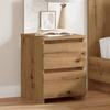 VidaXL Bedside Table Artisan Oak 30x30x40 Cm Engineered Wood, Bedside Cabinet, Side Cabinet, Nightstand, 855848