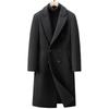 Cappotto Autunno Inverno Nuovo Doppiopetto Lunghezza Ginocchio Uomo