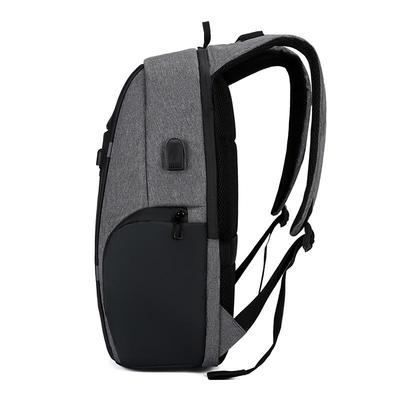 Customizable Business Laptop Backpack with USB Port and Logo Print
