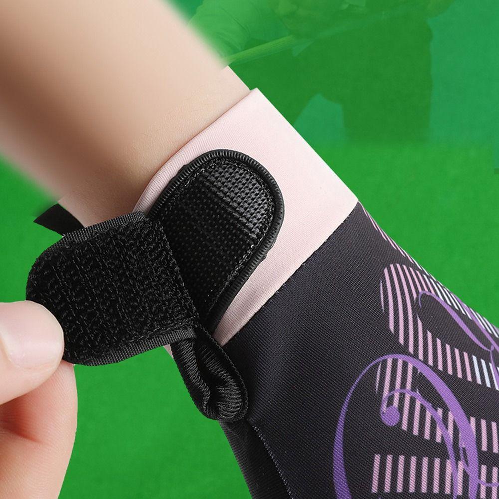 Left Hand Billiards Glove Non Slip Breathable Three Fingers Glove Elastic Snooker Billiard Glove Fitness Accessories