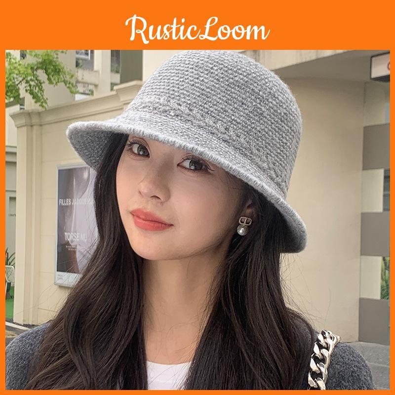 Fishermans Fashionable Knitted Hat With Weaving Pattern Design Daily For