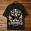 Humor VOTE BINFACE, Vote Count Binface T-Shirts for Men Round Neck 100% Cotton Washed T Shirts Short Sleeve Tees Clothes