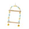 Wooden Bird Swing Set for Small Avian Pets