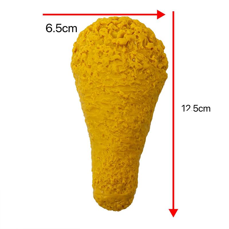 1PC Simulation Fried Chicken Drumstick Squishy Toy Slow Rising Realistic Food Squeeze Toy Boys Girls Birthday Party Favors