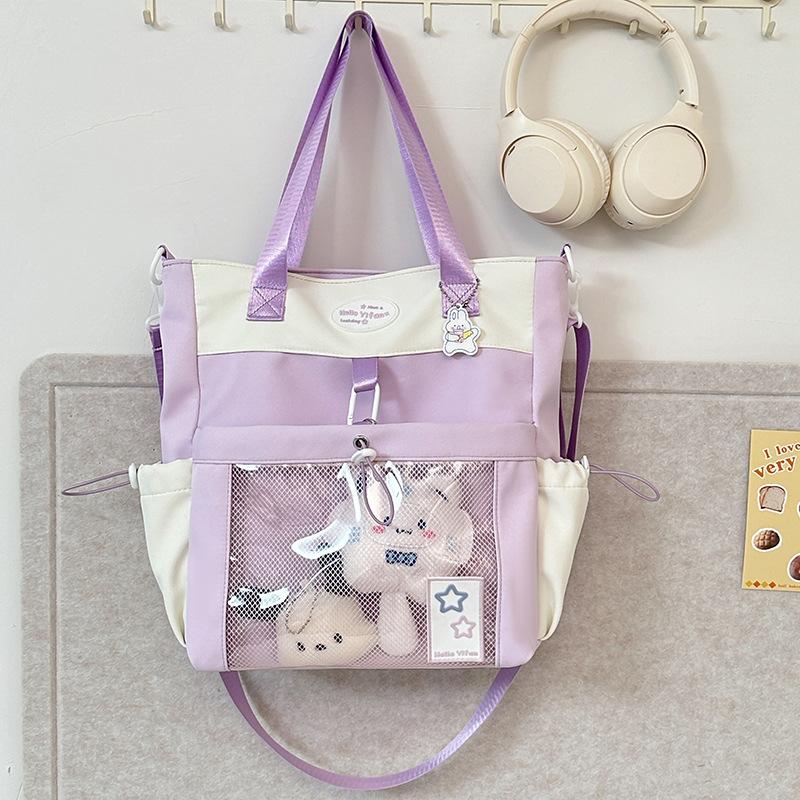 Children's schoolbag, elementary school students, junior high school girls, high-value two-piece set, high school backpack, fashion backpack