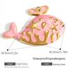 Sommer Meeresstil Bunter Muschel Seestern Anhänger 18K Vergoldeter Edelstahl Geschenk Schmuck