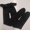Rhinestone Fishnet Toddler Socks: Fashionable European & American Style