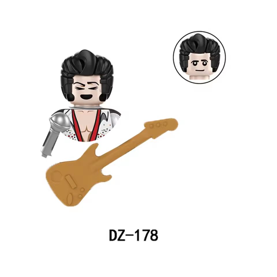 Beroemdheid Rock Worstelen Mini Figuur Bouwstenen Set DZ175 DZ177 KF1157 Speelgoed voor Kinderen om te Monteren Cadeau Voor Fans