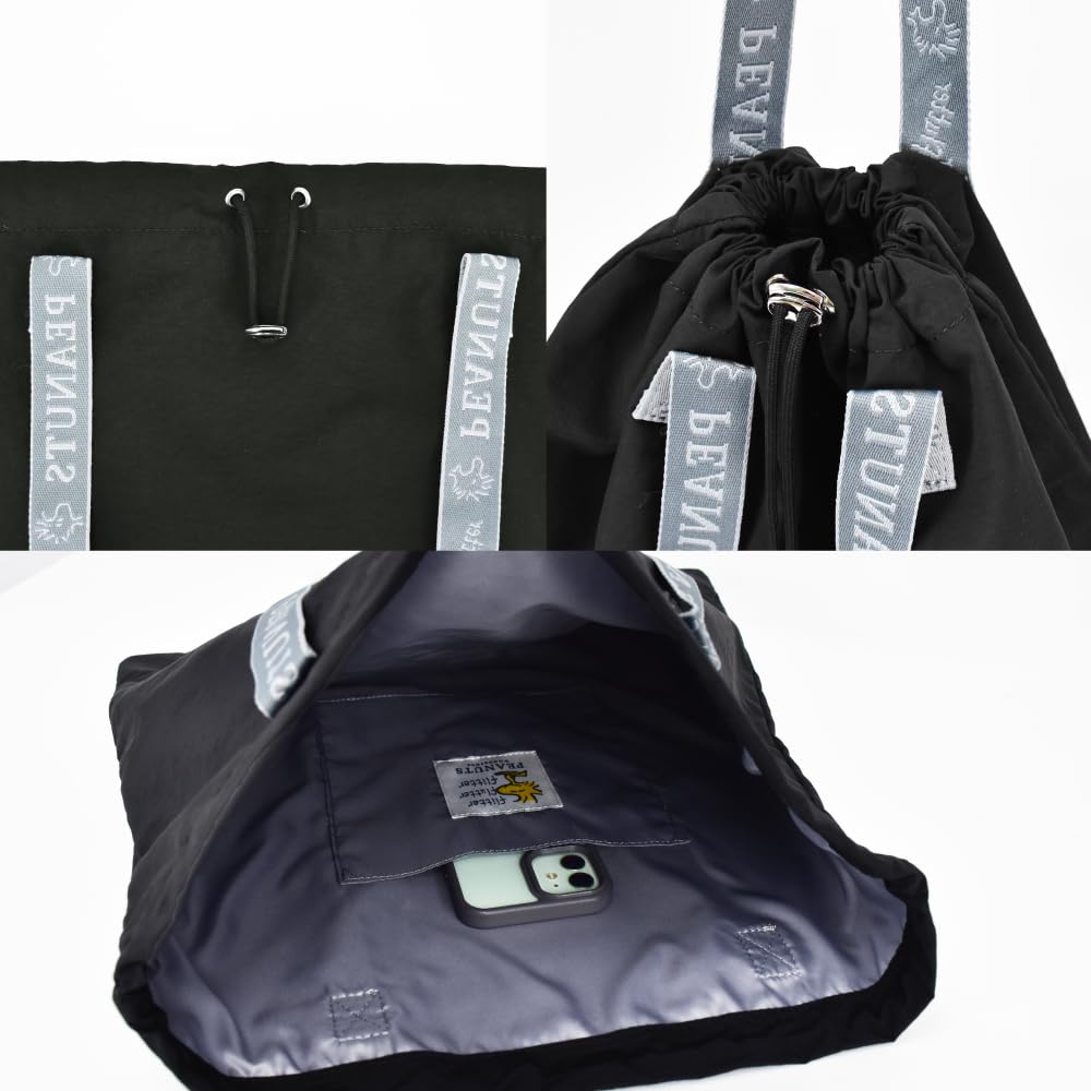 Tygsäck med dragsko YE Snoopy Woodstock SPZ-3965