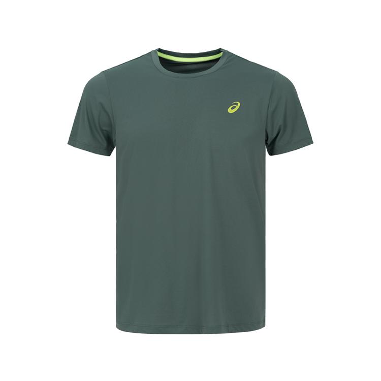 ASICS Moisture Wicking Quick Dry Lightweight Soft Sports Running Short Sleeve T-Shirt Men tops 2011D657-301