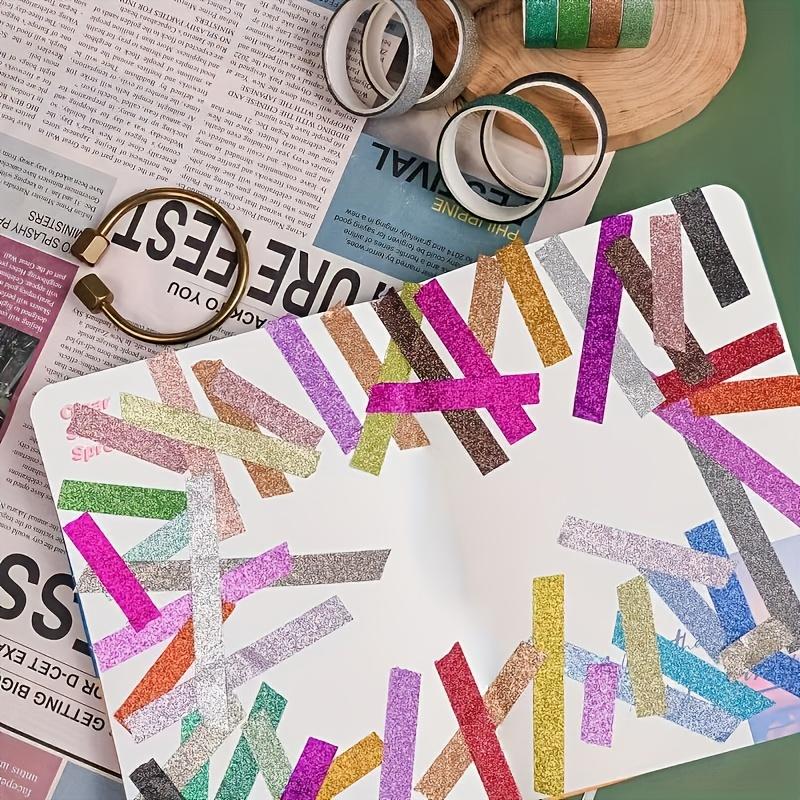 Ruban Décoratif à Paillettes pour l'Art, le Scrapbooking, la Décoration et l'Artisanat