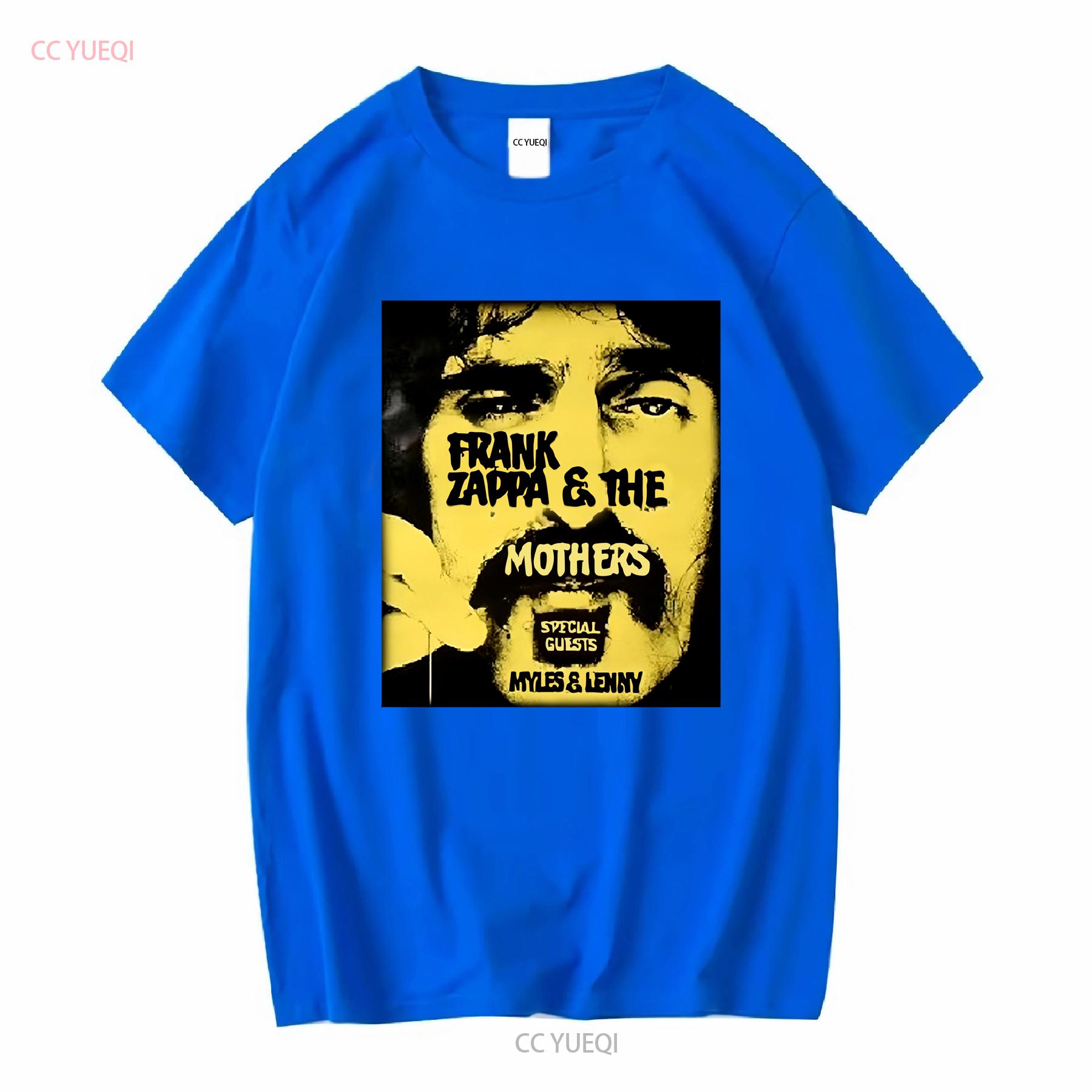 GUOYAN TOP Nieuw Populair Frank Zappa Familie Mannen S 5XL T-shirt 1NG878 lange of korte mouwen vintage Gewassen Casual Stretch grafisch S