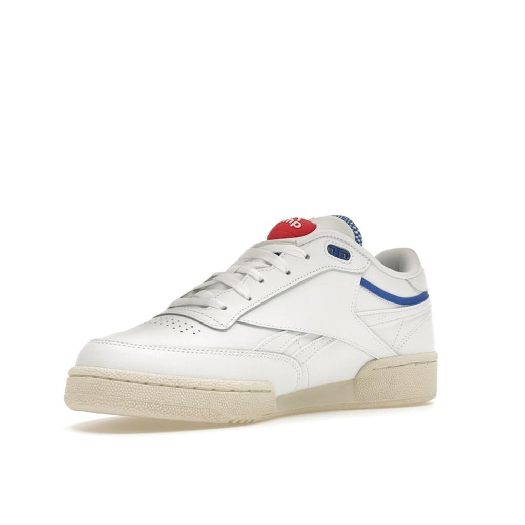 Reebok Club C 85 Pump Vector Blue Unisex Sneakers White Footwear-White Classic-White GW4793
